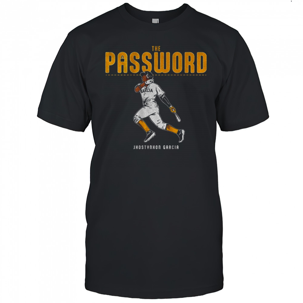 Jhostynxon Garcia Pittsburgh Pirates MLB Baseball The Password shirt