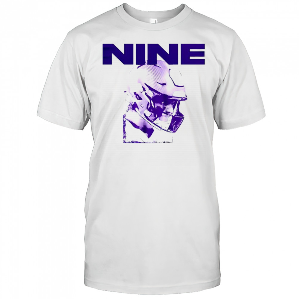 J.J. McCarthy Minnesota Vikings Nine face graphic shirt