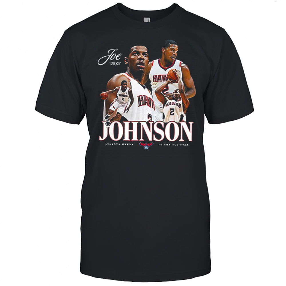 Joe Johnson Iso Joe Atlanta Hawks basketball shirt