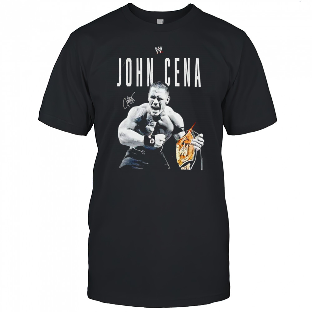 John Cena Farewell Championship Wrestling Legend Final Match Poster shirt