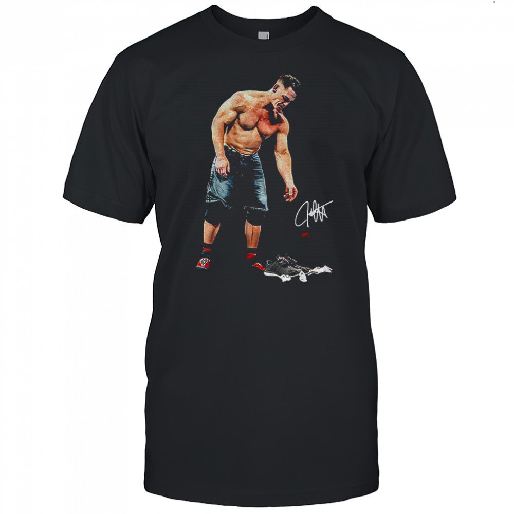 John Cena final act WWE signature shirt