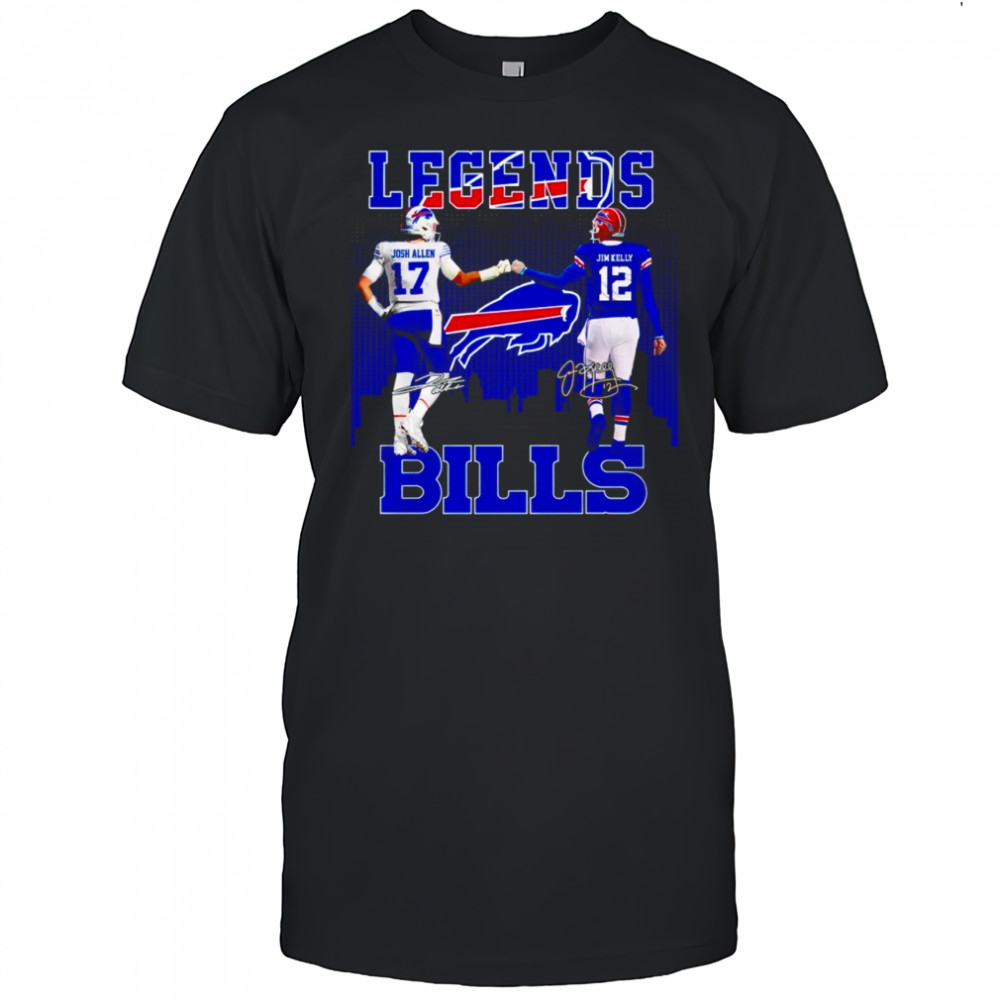 Josh Allen x Jim Kelly Legends Buffalo Bills shirt