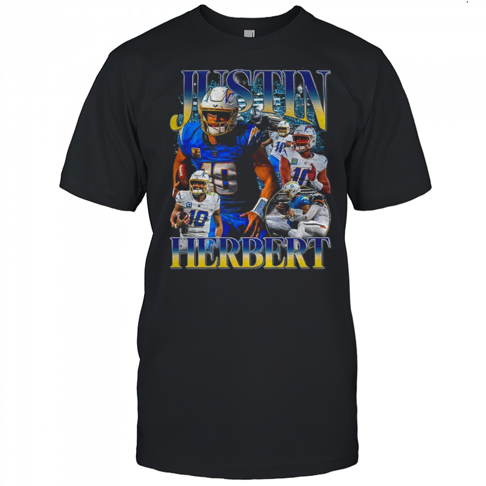 Justin Herbert Los Angeles Chargers NFL Football graphic shirt
