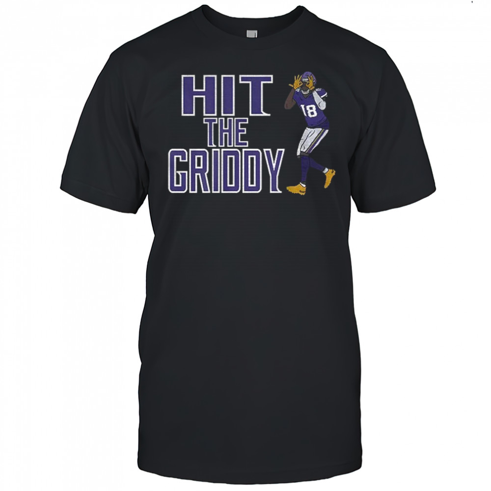Justin Jefferson Minnesota Vikings Hit The Griddy Football shirt