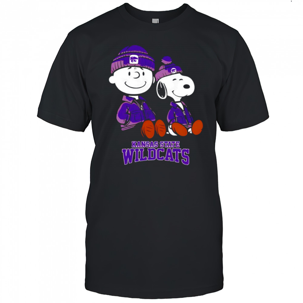 Kansas State Wildcats x Snoopy and Charlie Brown shirt