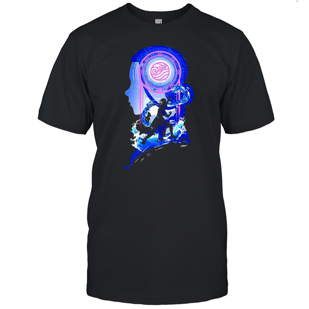 Katara Avatar the last Airbender rise of waterbender silhouette shirt