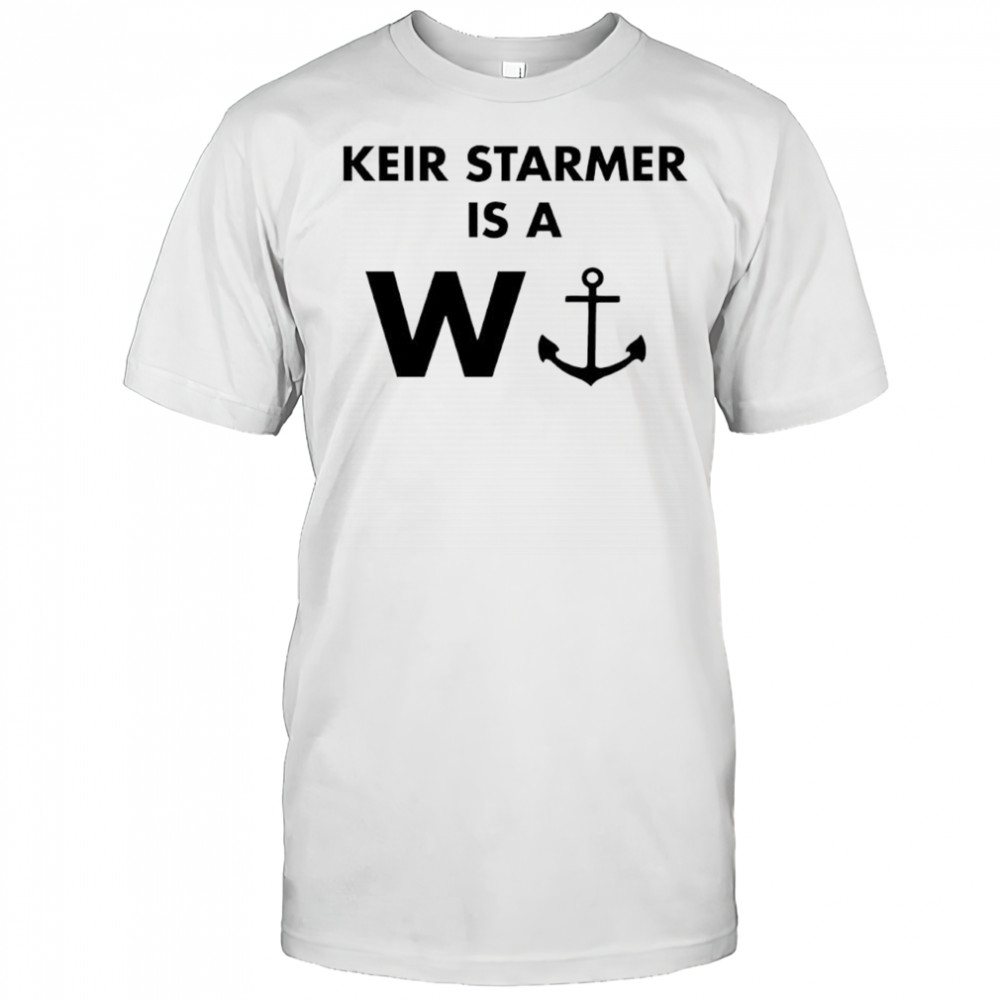 Keir Starmer W Anchor graphic shirt
