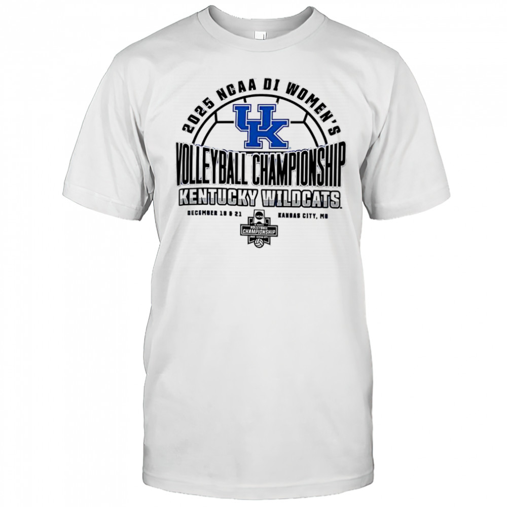Kentucky Wildcats 2025 Division I Women’s Volleyball Final Championship shirt