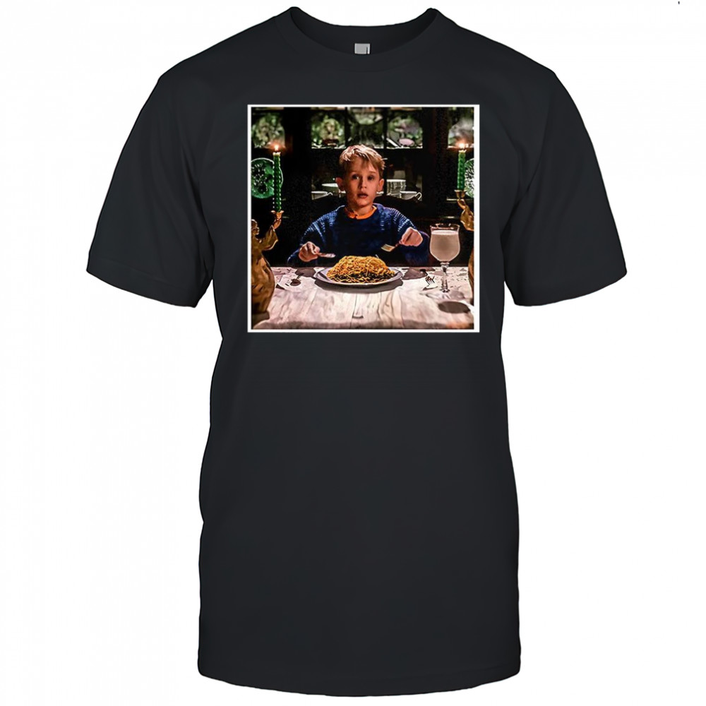 Kevin’s battle plan meal Home Alone image Christmas shirt
