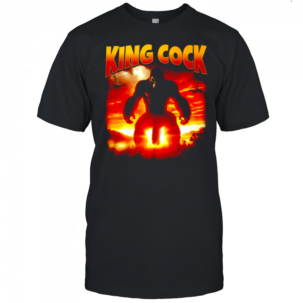 King Cock Godzilla Monsters shirt