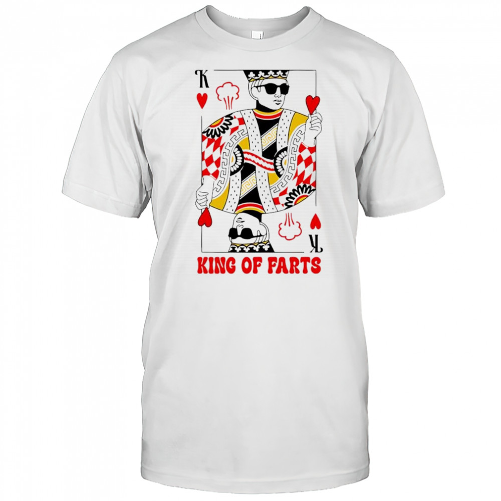 King & Queen Of Farts K graphic shirt