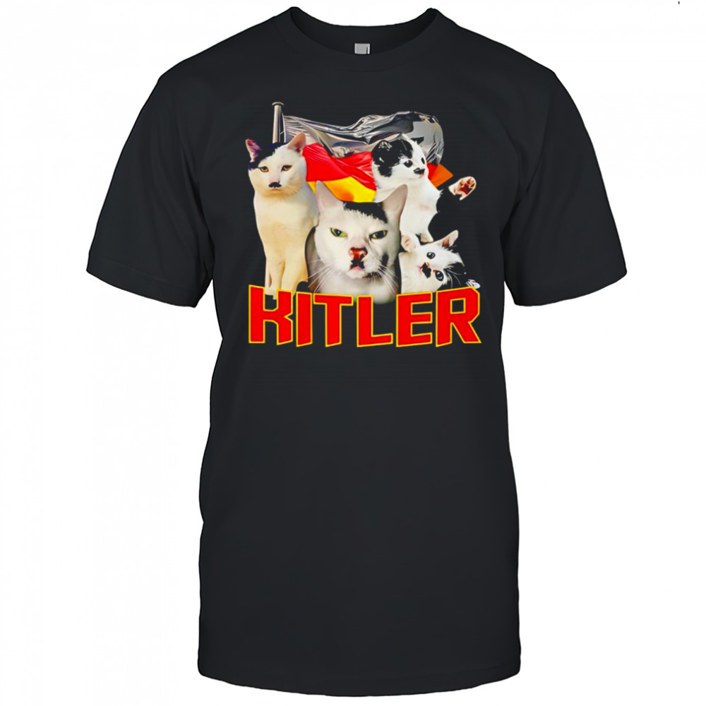 Kitler Hitler Cat graphic funny shirt