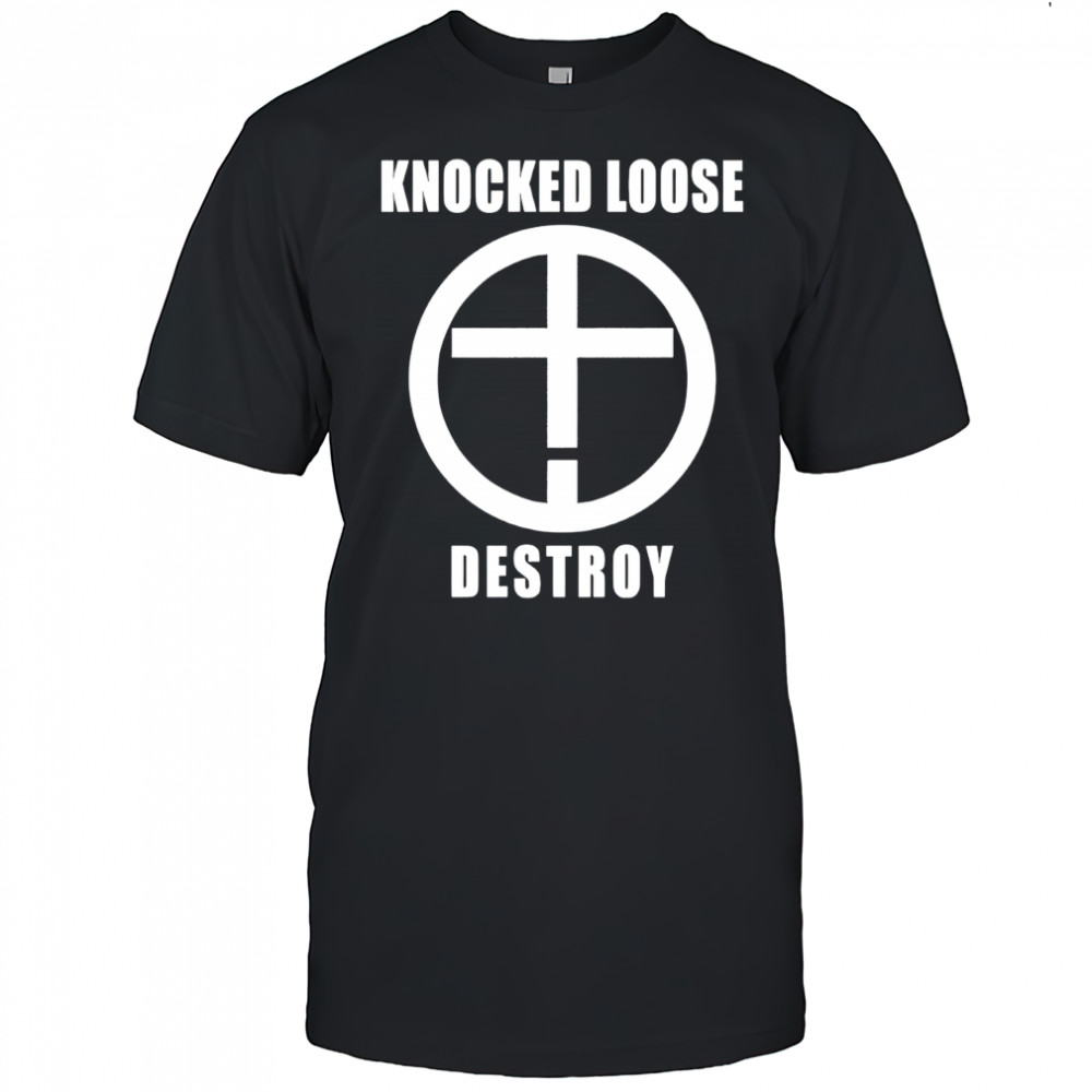 Knocked Loose destroy Cross circle shirt