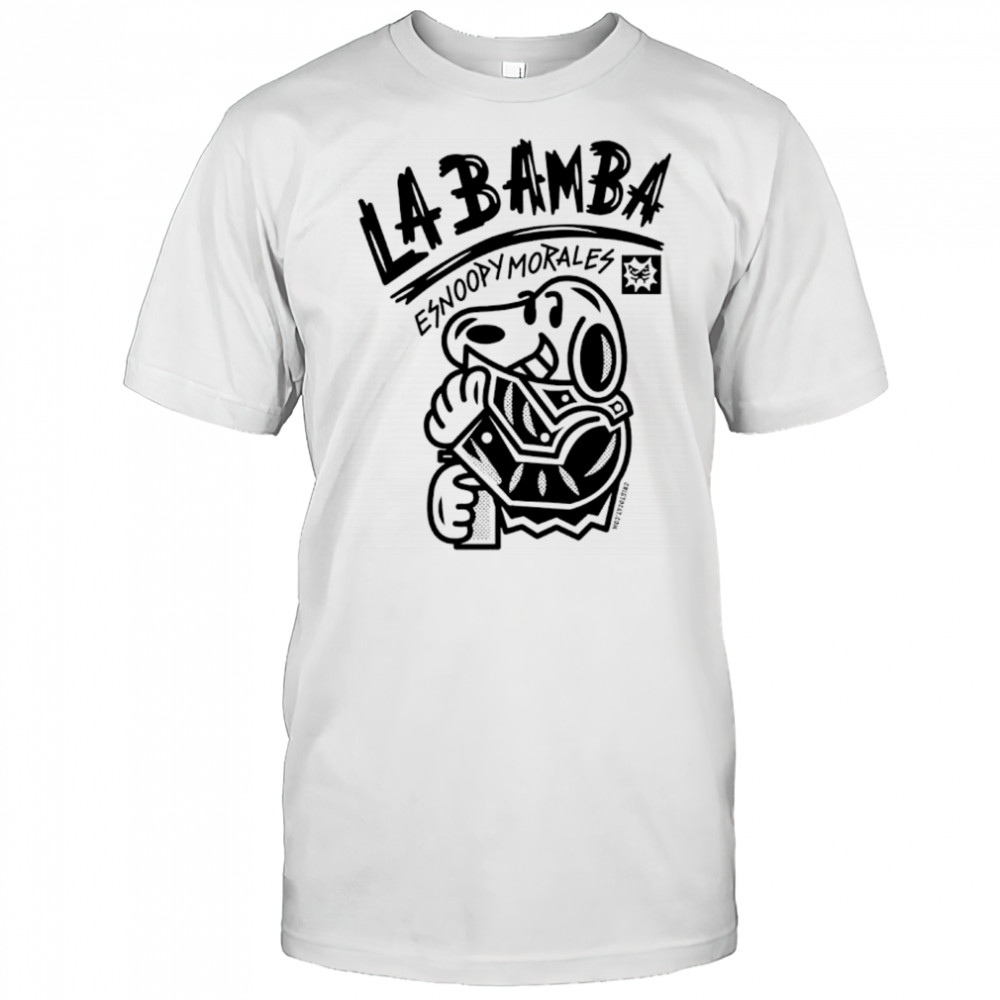 La Bamba Snoopy Morales graphic shirt