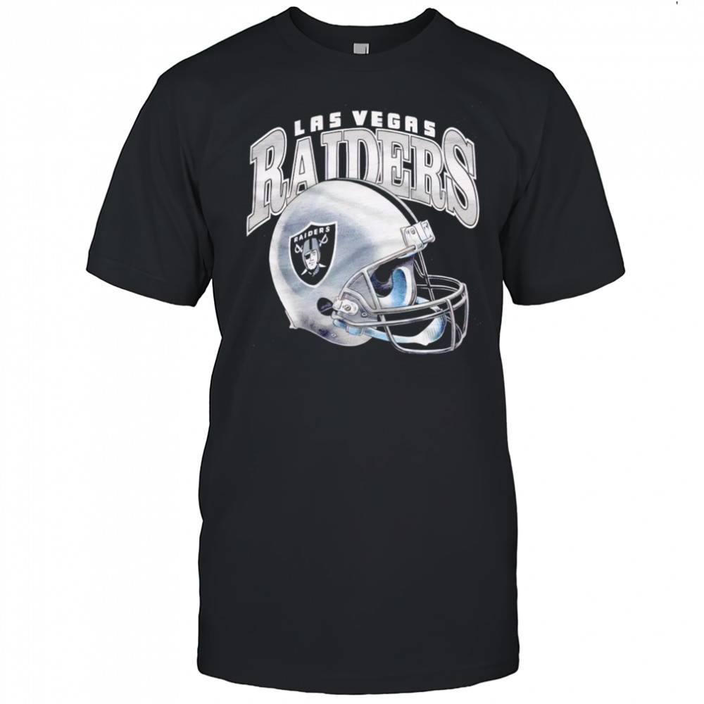 Las Vegas Raiders Gradient Helmet Shirt