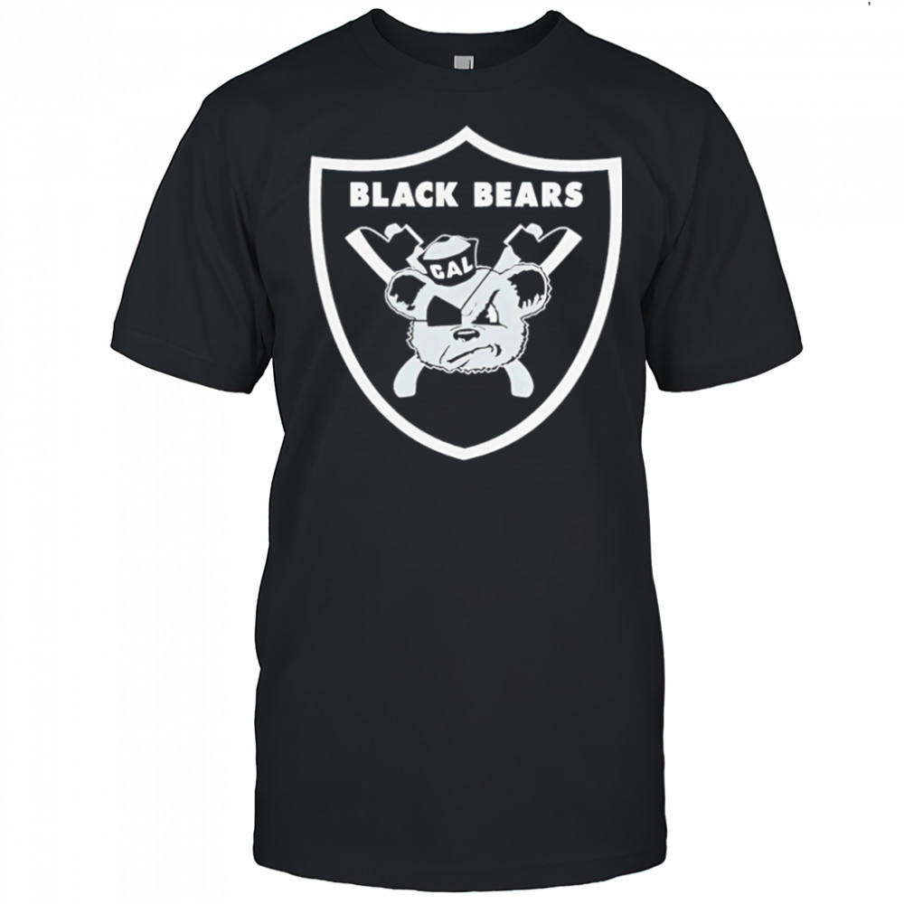 Las Vegas Raiders’ shield Black Bears logo shirt