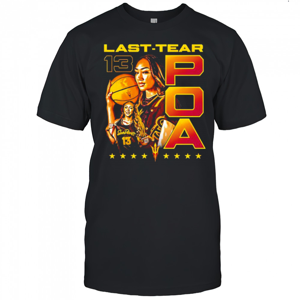 Last-Tear Poa Arizona State NCAA Women’s Basketball shirt