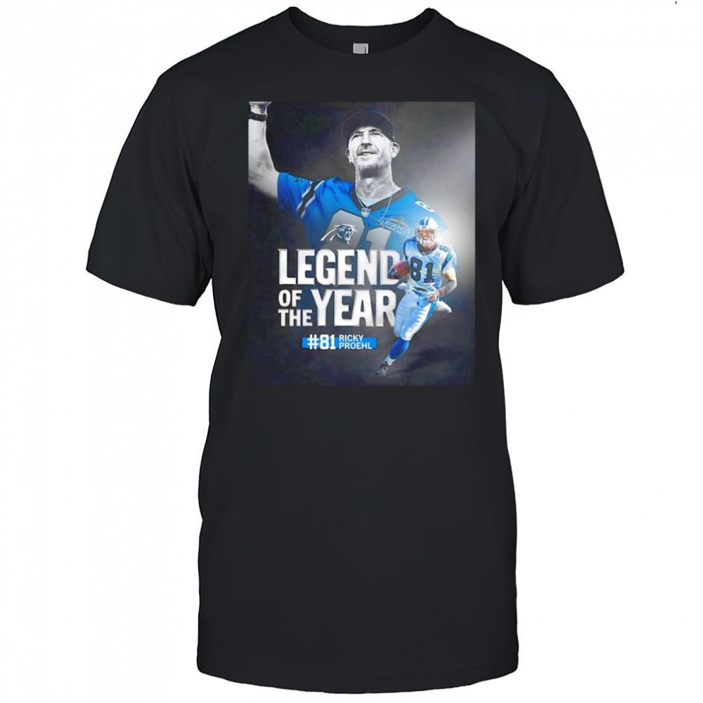 Legend of the Year Ricky Proehl Carolina Panthers shirt