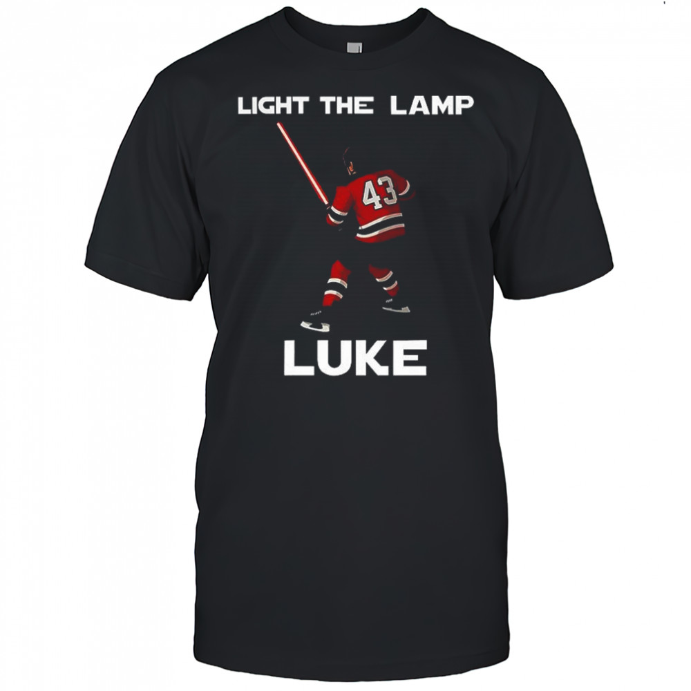 Light the lamp Luke New Jersey Devils shirt
