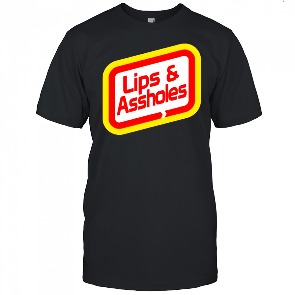 Lips & Assholes logo shirt