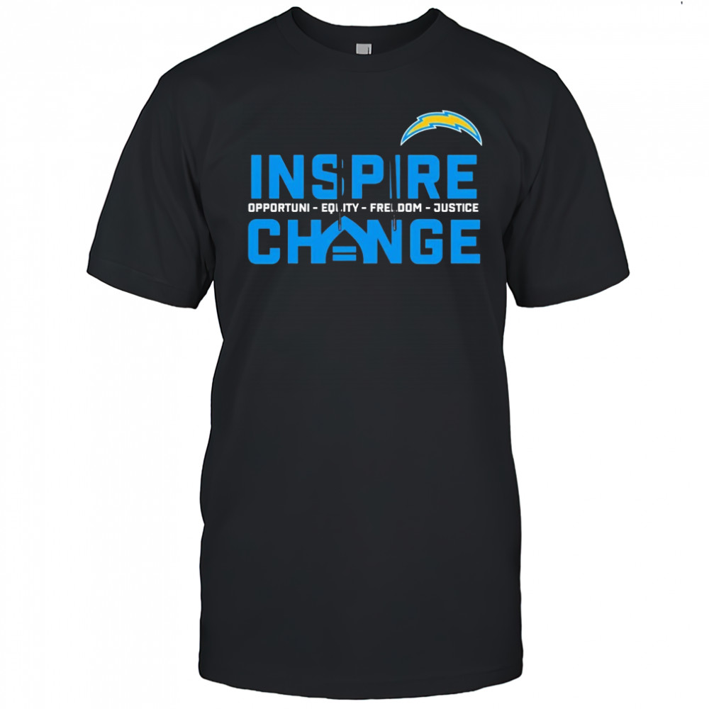 Los Angeles Chargers 2025 Inspire Change shirt