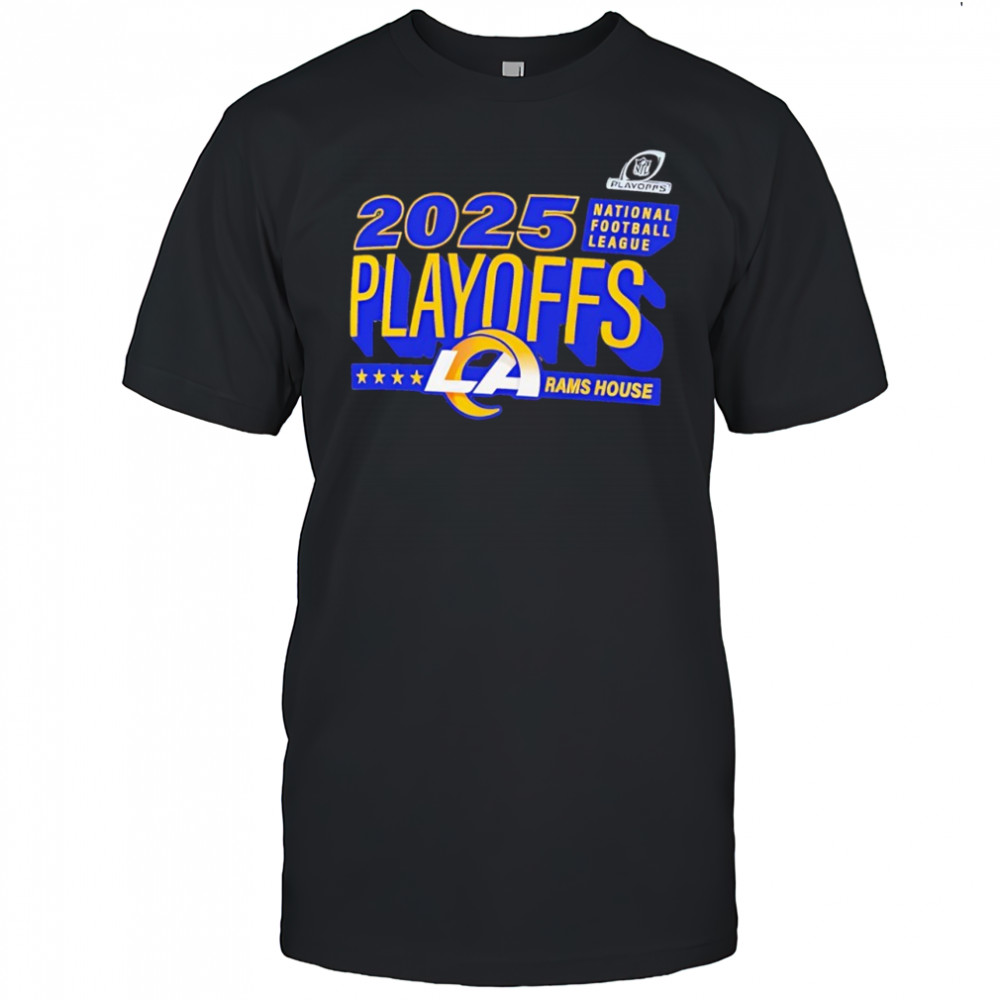 Los Angeles Rams Charcoal 2025 NFL Playoffs Ready shirt