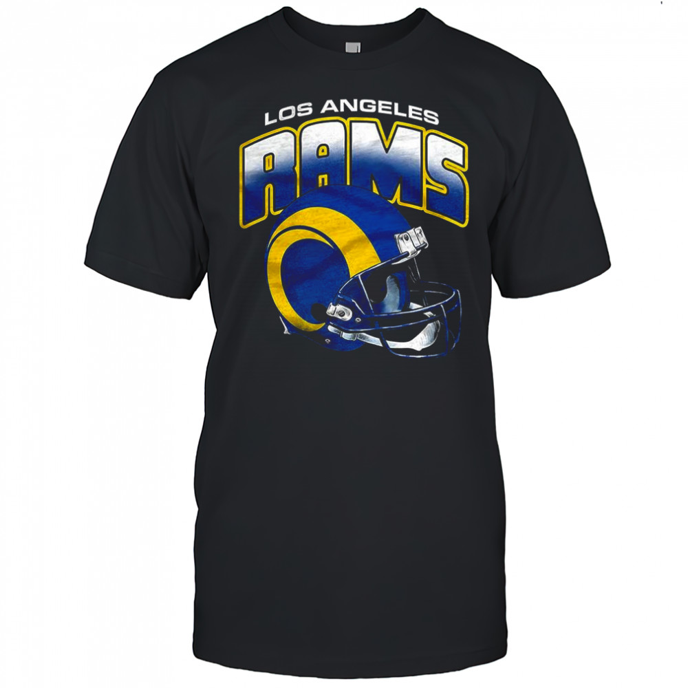 Los Angeles Rams NFL logo Gradient helmet football lover shirt