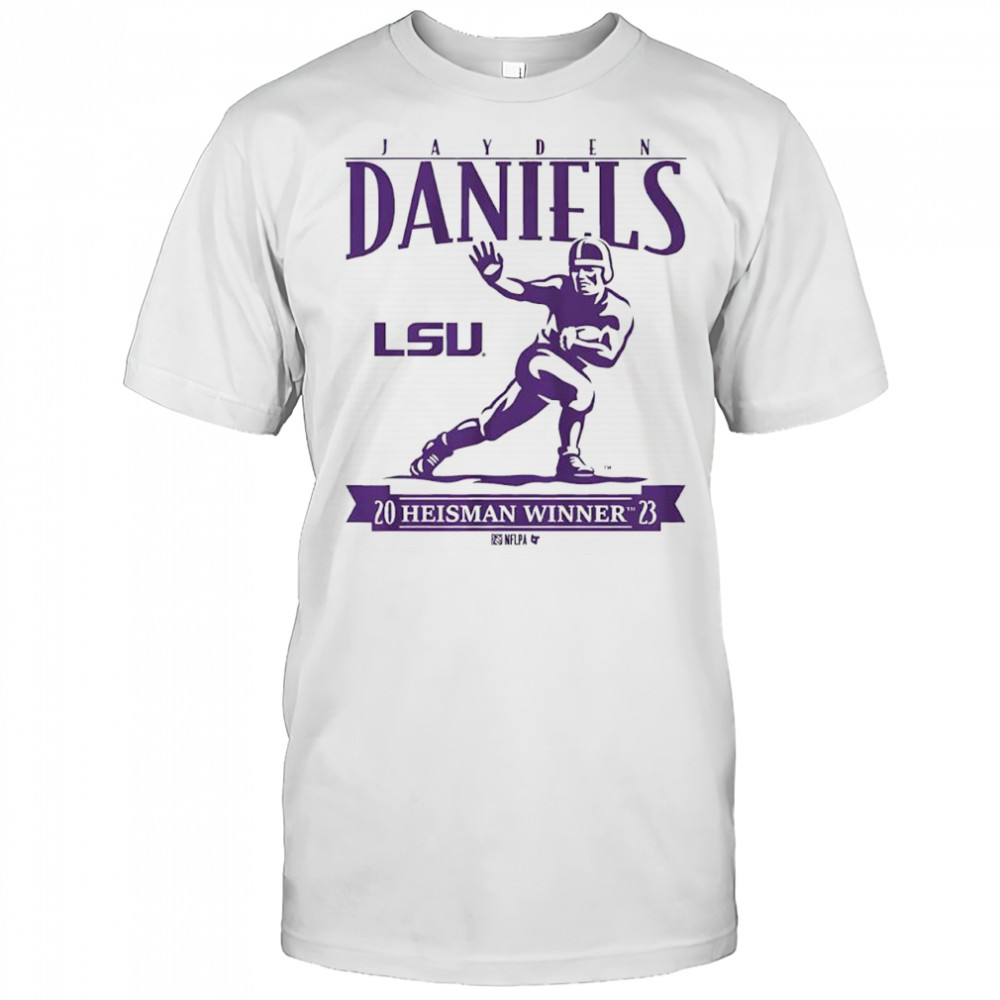 Louisiana State University Football Jayden Daniels Heisman Trophy Trust shirt