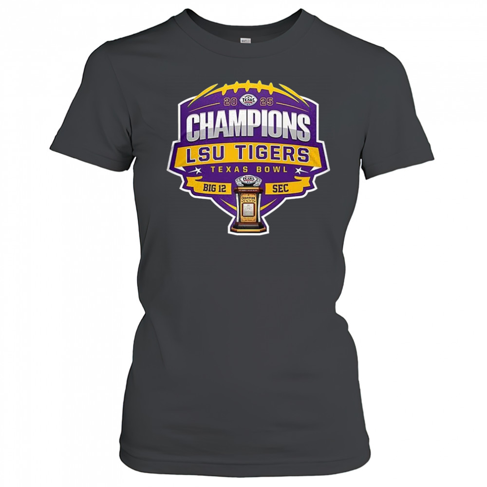 LSU Tigers Big 12 SEC Texas Bowl Champions 2025 shirt