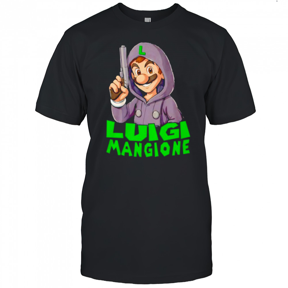 Luigi Mangione Nintendo shirt