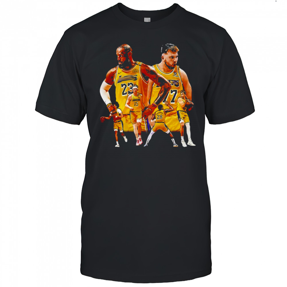 Luka Doncic LeBron Los Angeles Lakers Shirt
