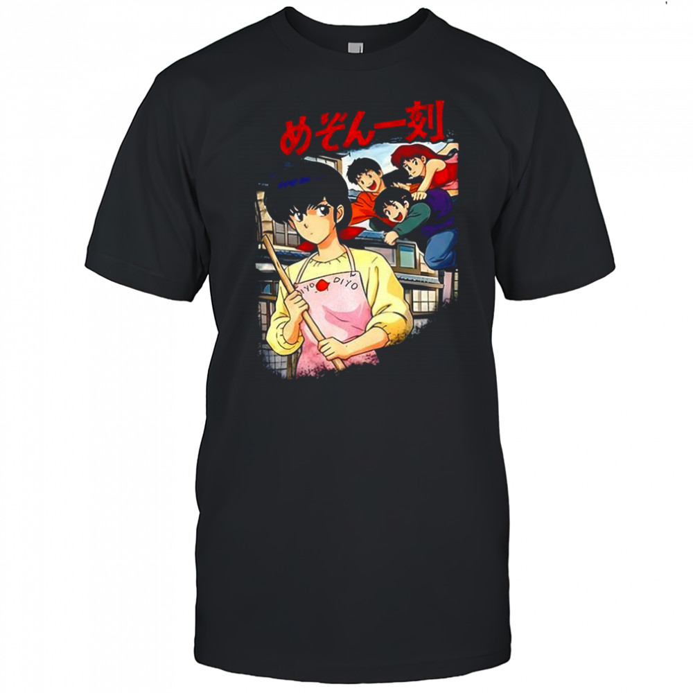 Maison Ikkoku anime 80s poster shirt
