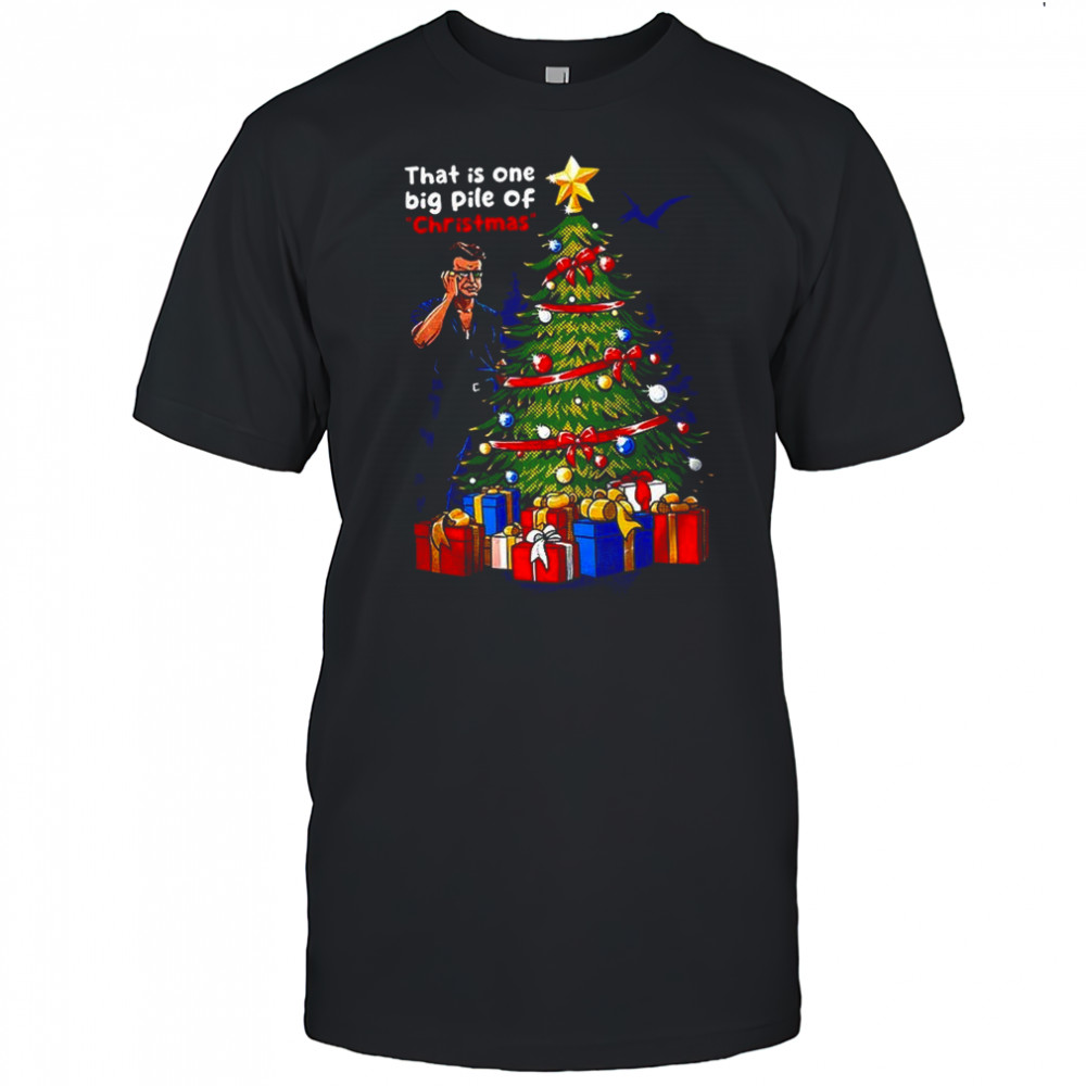 Malcolm Jurassic Park That is one big pile Christmas shirt