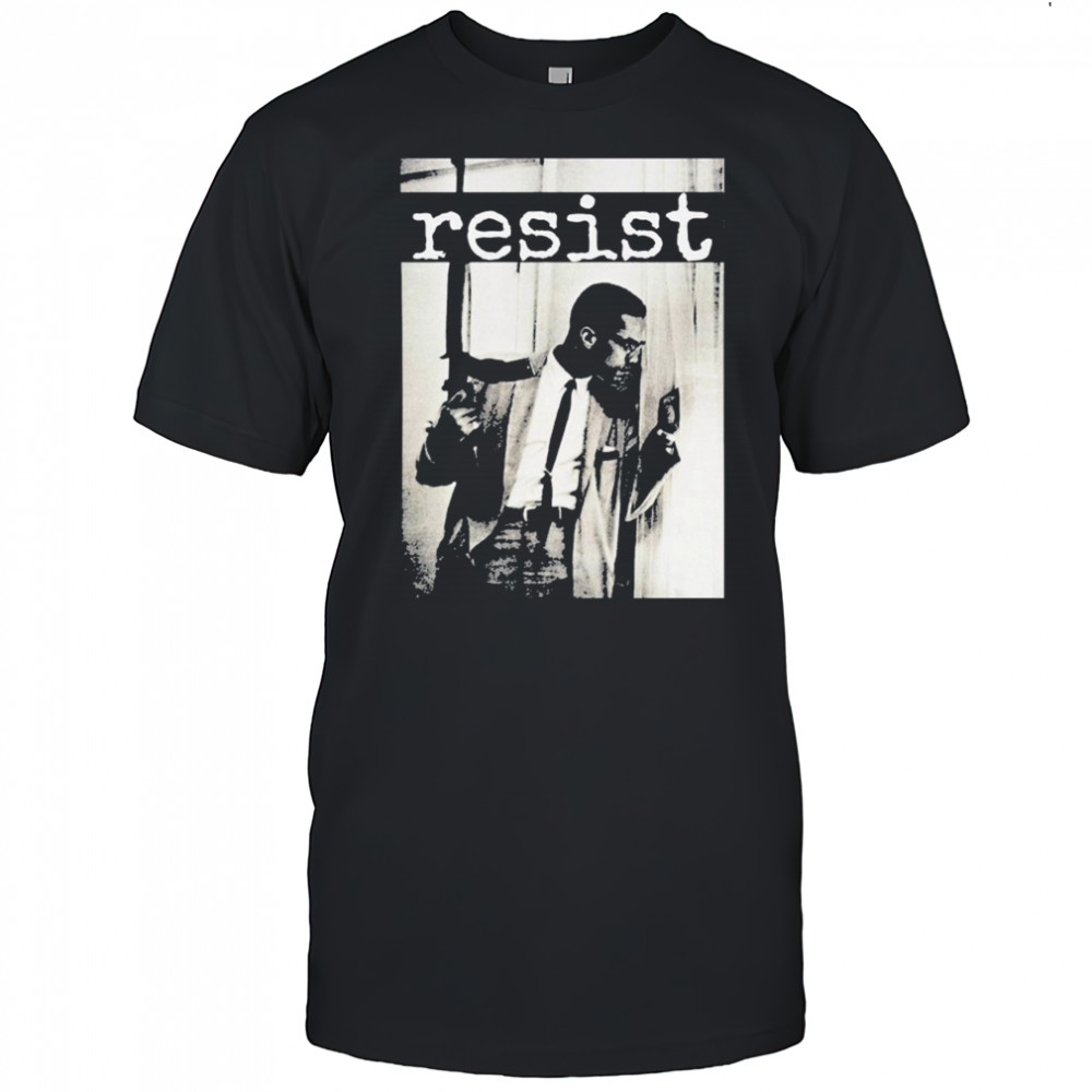Malcolm X Resist T-shirt