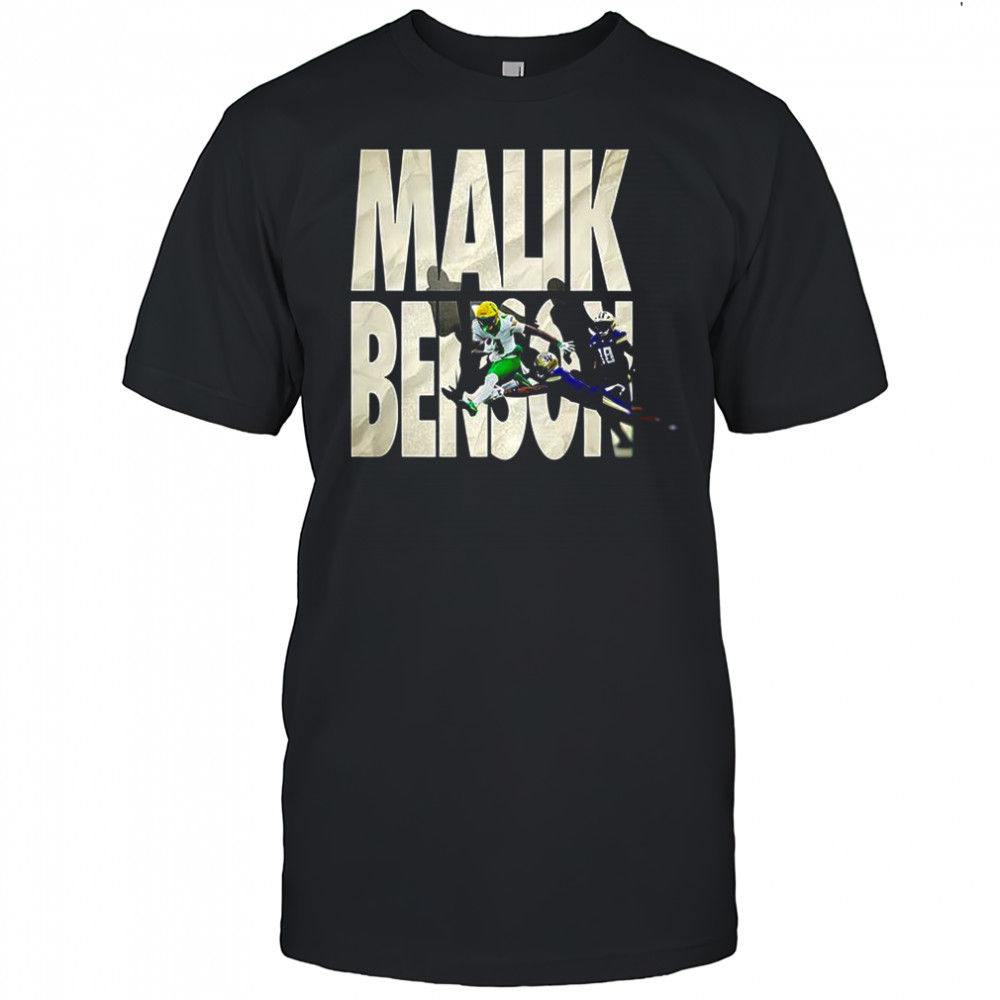 Malik Benson Ducks defeat Huskies 26-14 shirt