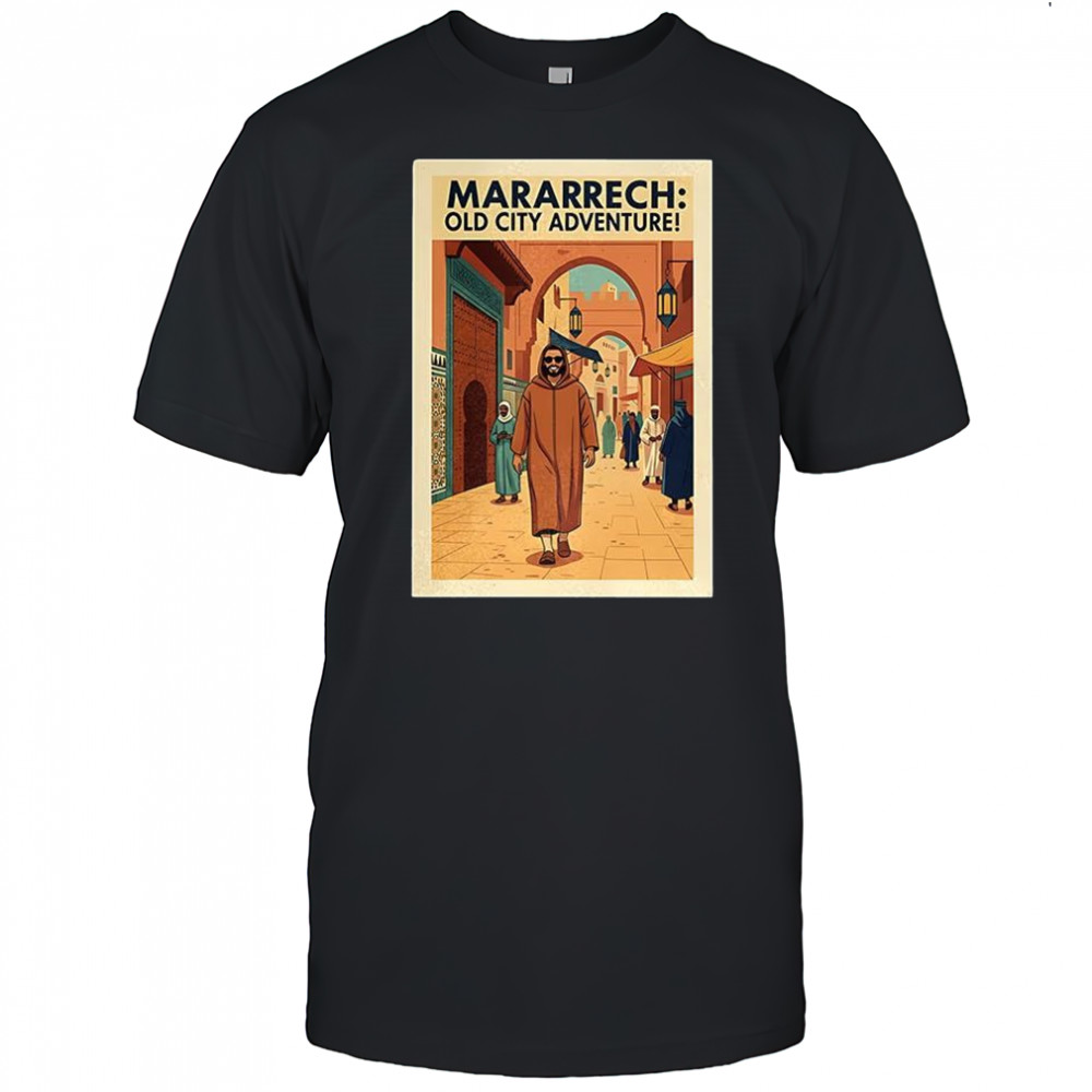 Mararrech old City adventure shirt