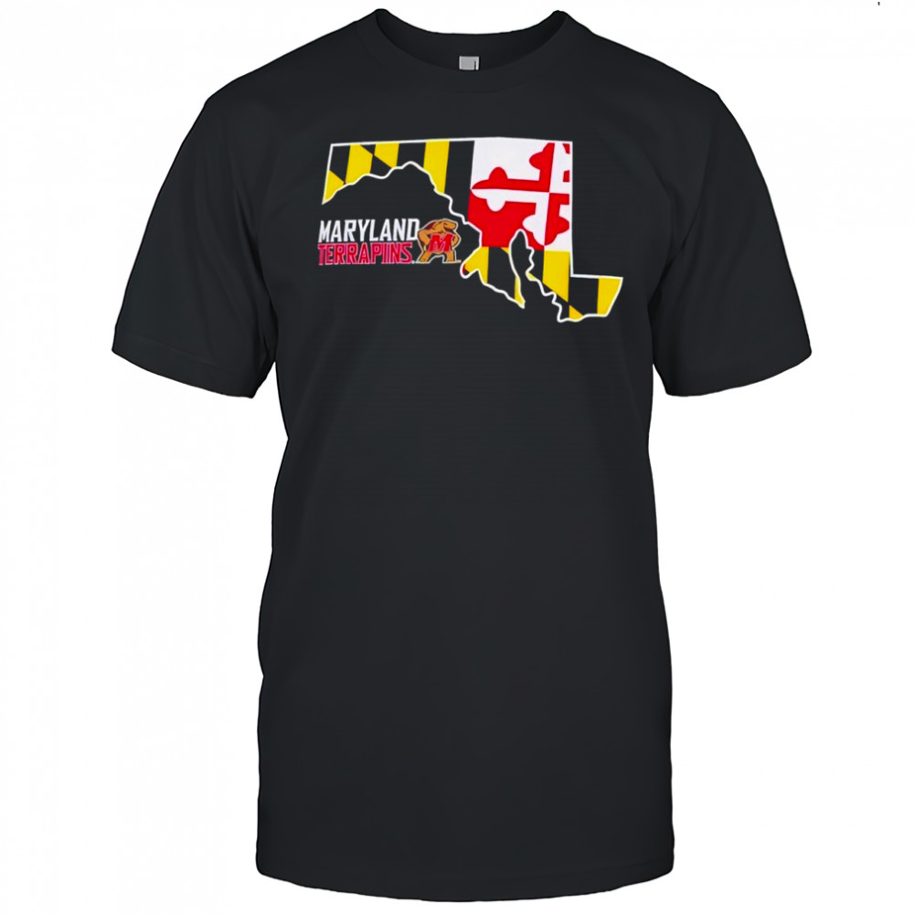 Maryland Terrapins Champion State Shape shirt