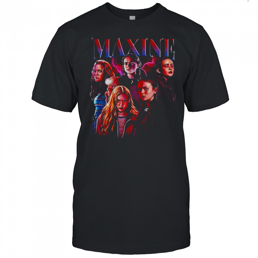 Maxine Stranger Things graphic shirt