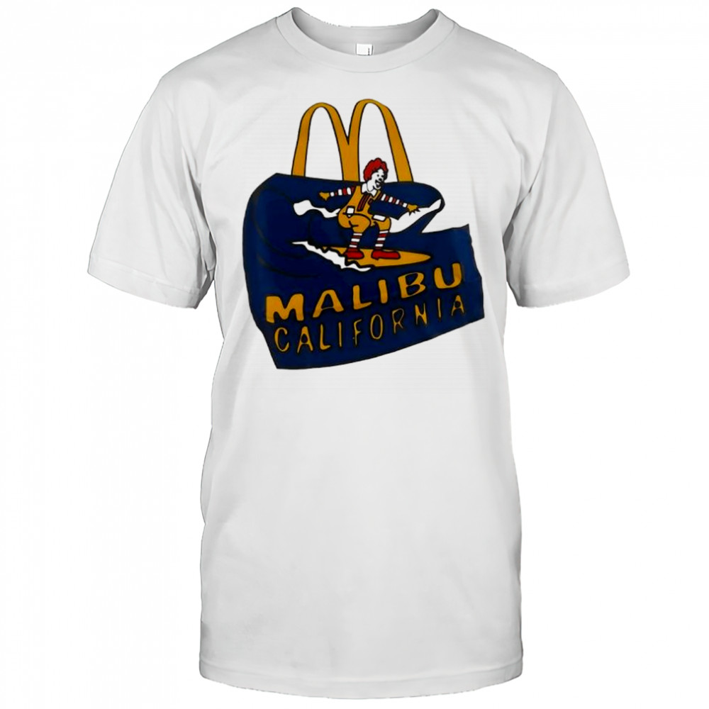McDonald’s Malibu California graphic shirt
