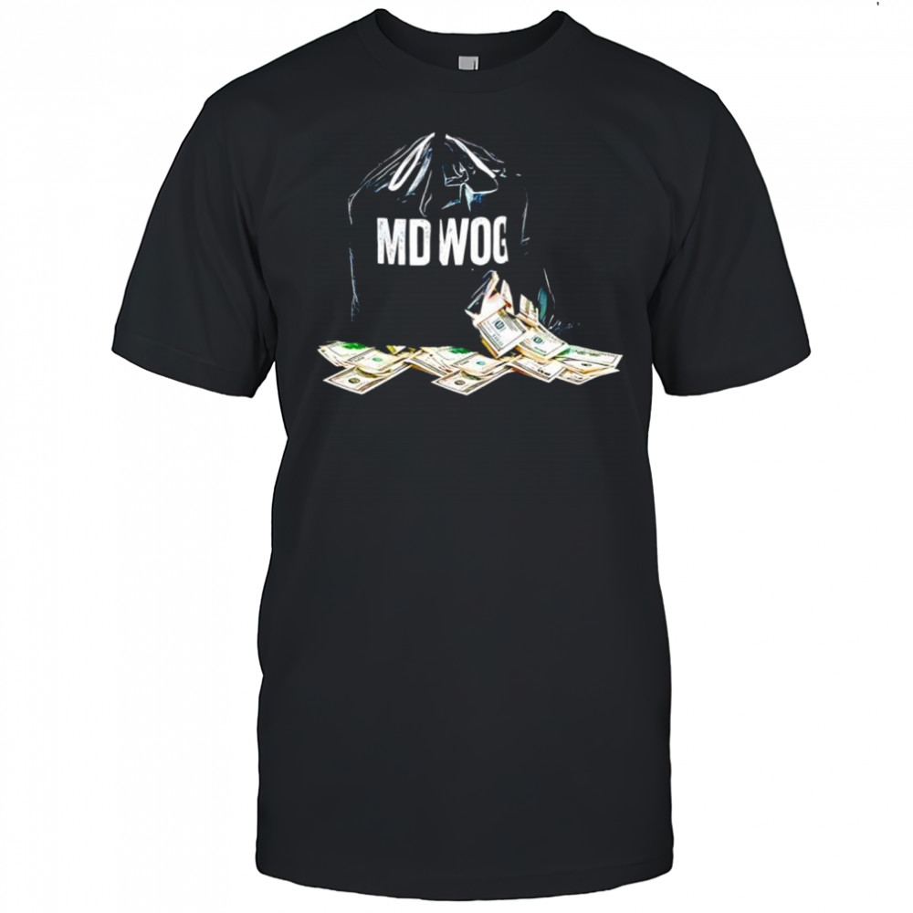 MDWOG Cash Moneys Trash graphic shirt