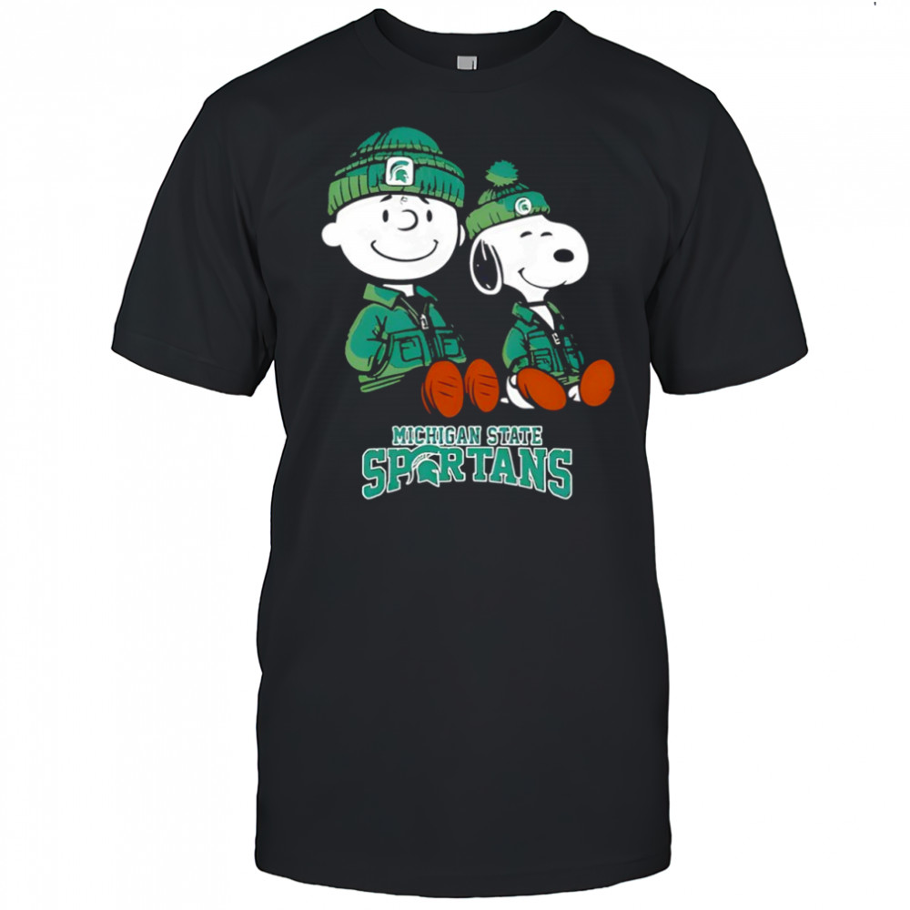 Michigan State Spartans x Snoopy and Charlie Brown shirt