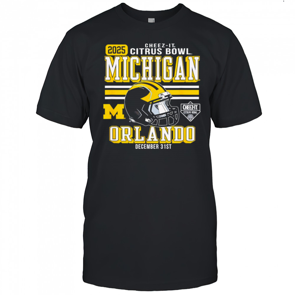 Michigan Wolverines Cheez-It Citrus Bowl Michigan 2025 shirt