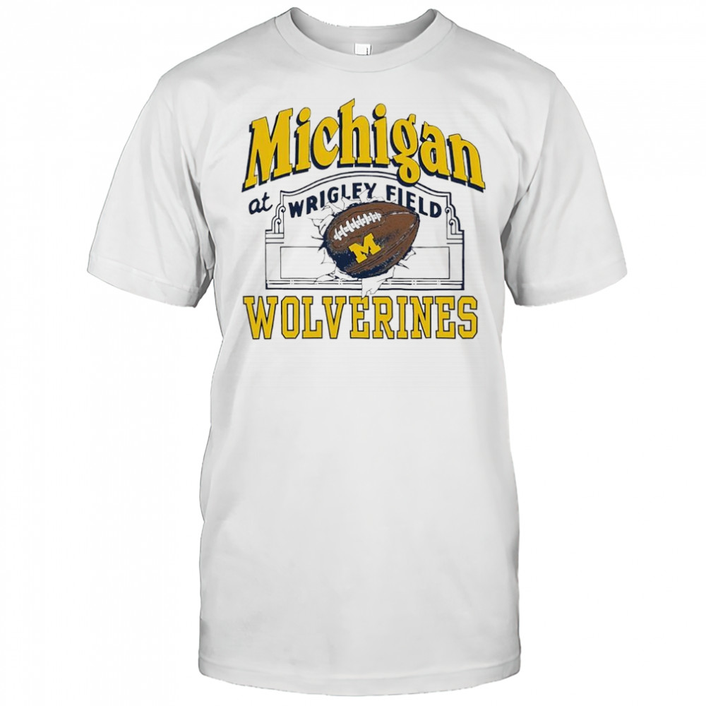 Michigan Wolverines Football at Wrigley Field Game shirt