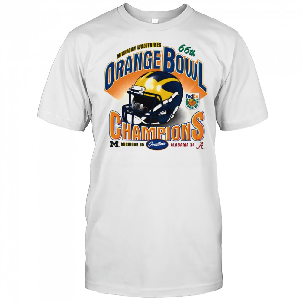 Michigan Wolverines Orange Bowl Champions Shirt