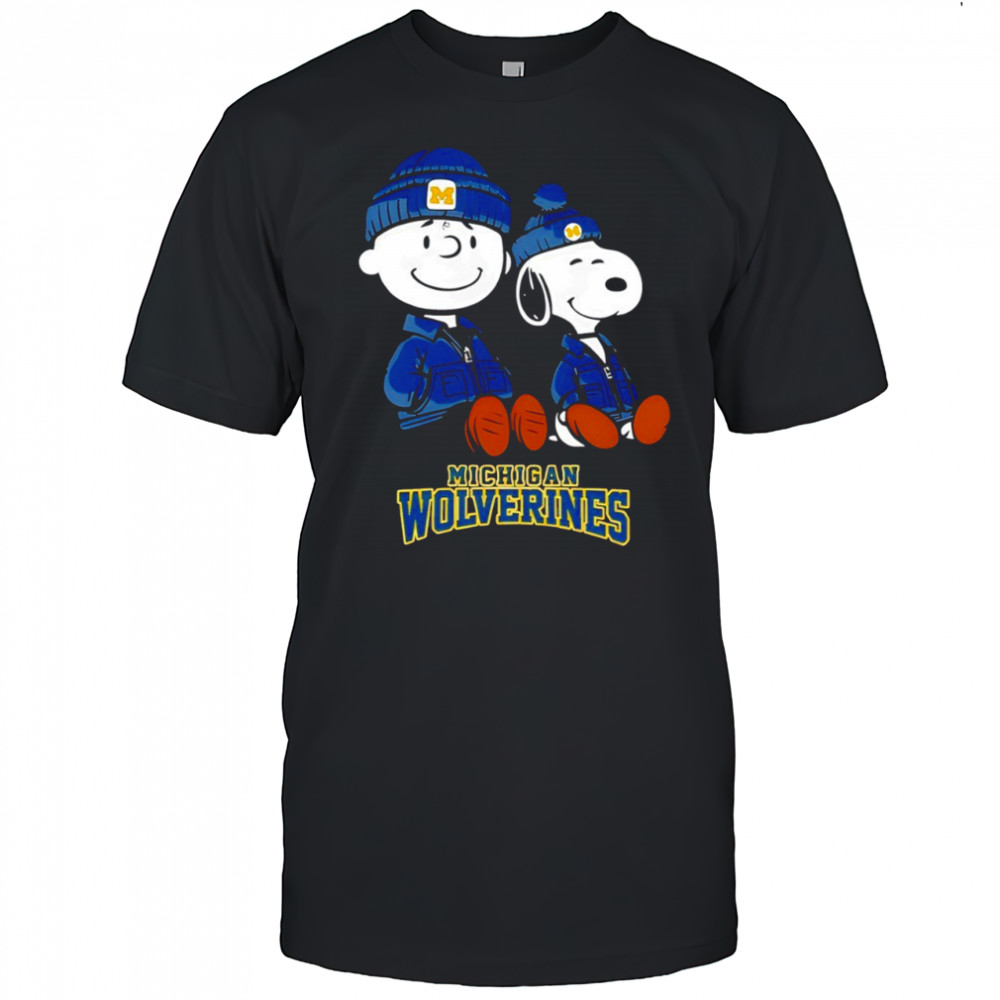Michigan Wolverines x Snoopy and Charlie Brown shirt
