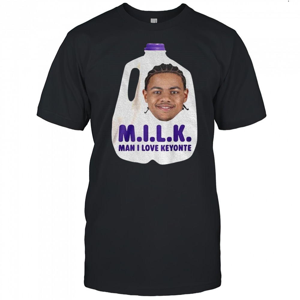 Milk Man I Love Keyonte Utah Jazz shirt