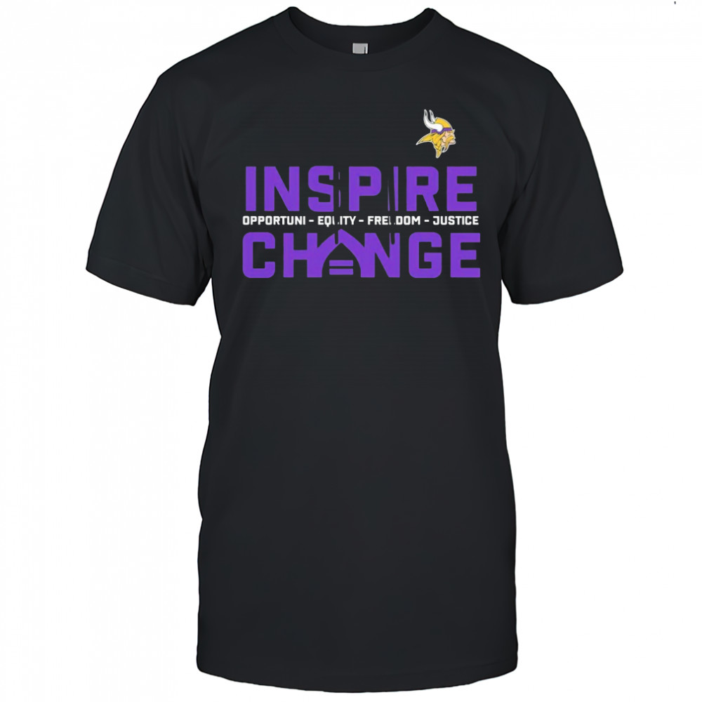 Minnesota Vikings 2025 Inspire Change shirt