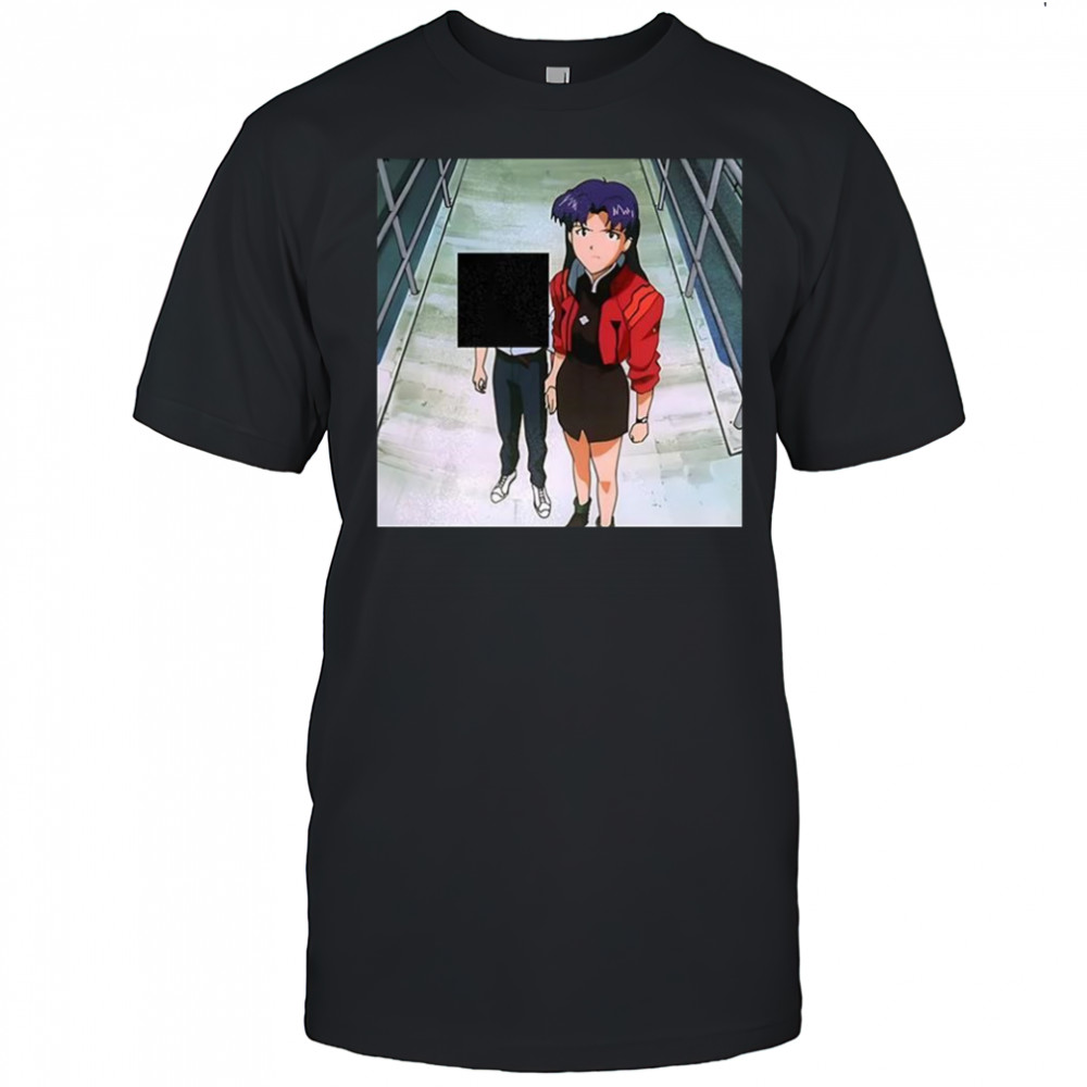 Misato Katsuragi files neon Genesis Evangelion anime shirt