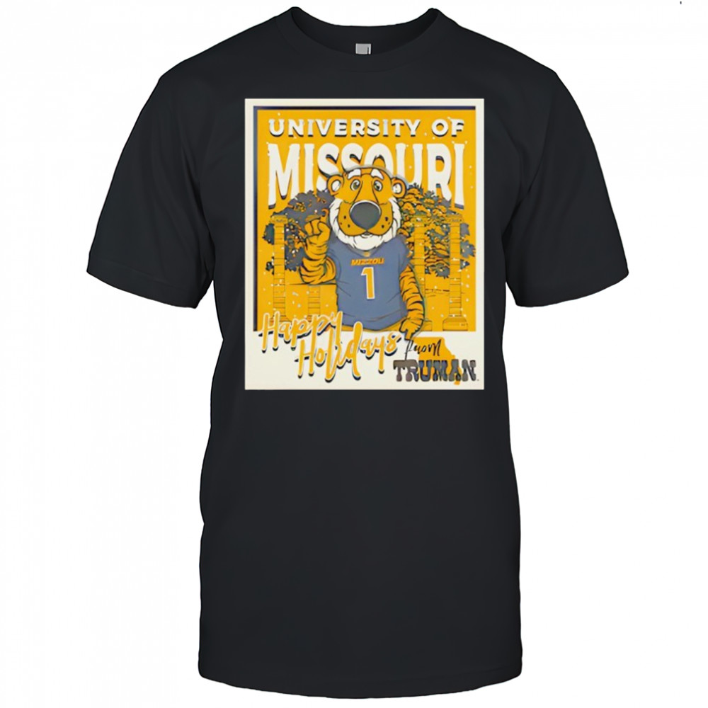 Missouri Tigers Snowy Polaroid shirt