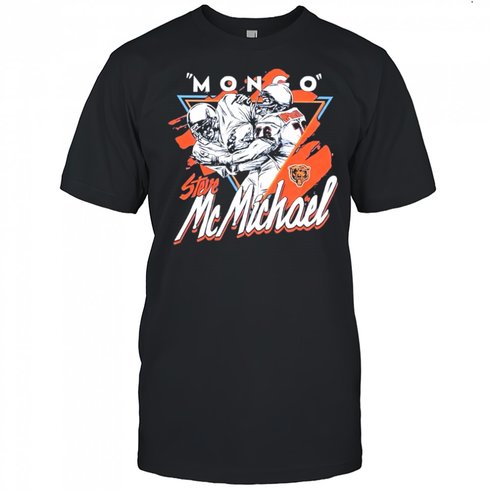 Mongo Steve McMichael Chicago Bears former graphic shirt